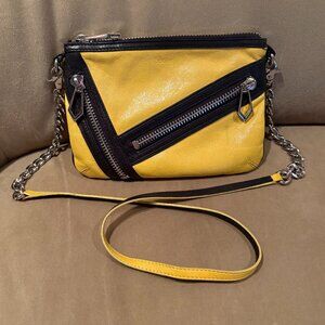 BOTKIER Punk / Motorcycle Style Leather Crossbody or Clutch Bag
